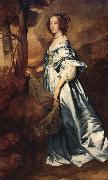 Anthony Van Dyck The Countess of clanbrassil oil